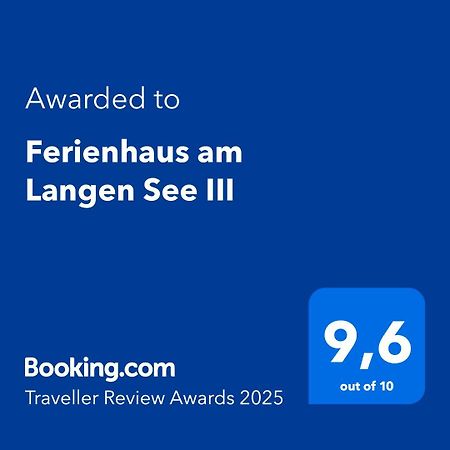 Ferienhaus Am Langen See III Heidesee Экстерьер фото